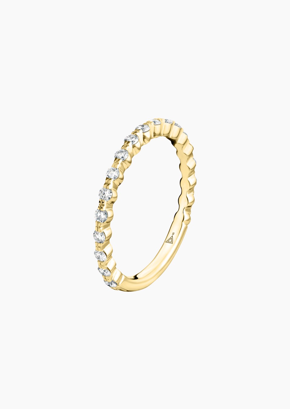 Romance wedding ring, small model in gold and diamonds / Lepage Romance wedding ring, small model in gold and diamonds / Lepage
