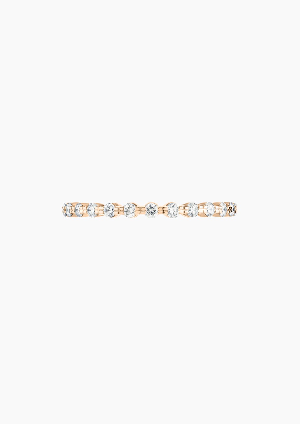 Romance wedding ring, small model in gold and diamonds / Lepage Romance wedding ring, small model in gold and diamonds / Lepage