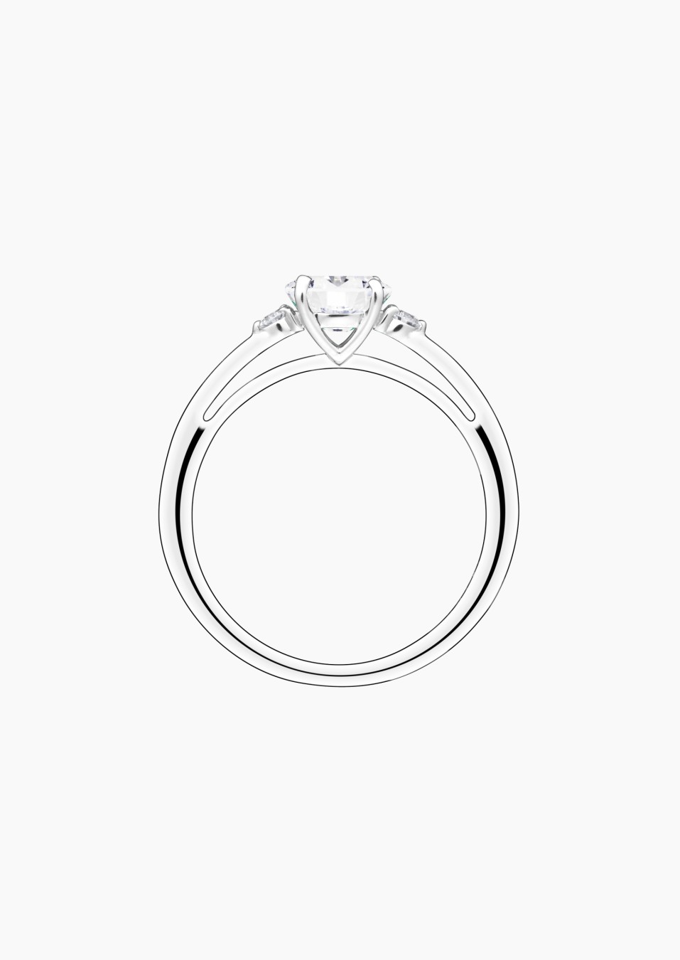 Juliette ring in gold and diamonds / Lepage