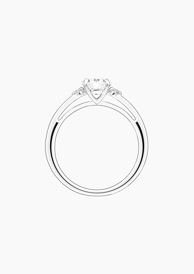 Juliette ring in gold and diamonds / Lepage