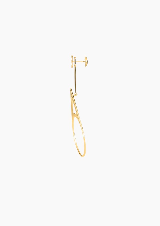 Mono earring Venus in gold / Lepage
