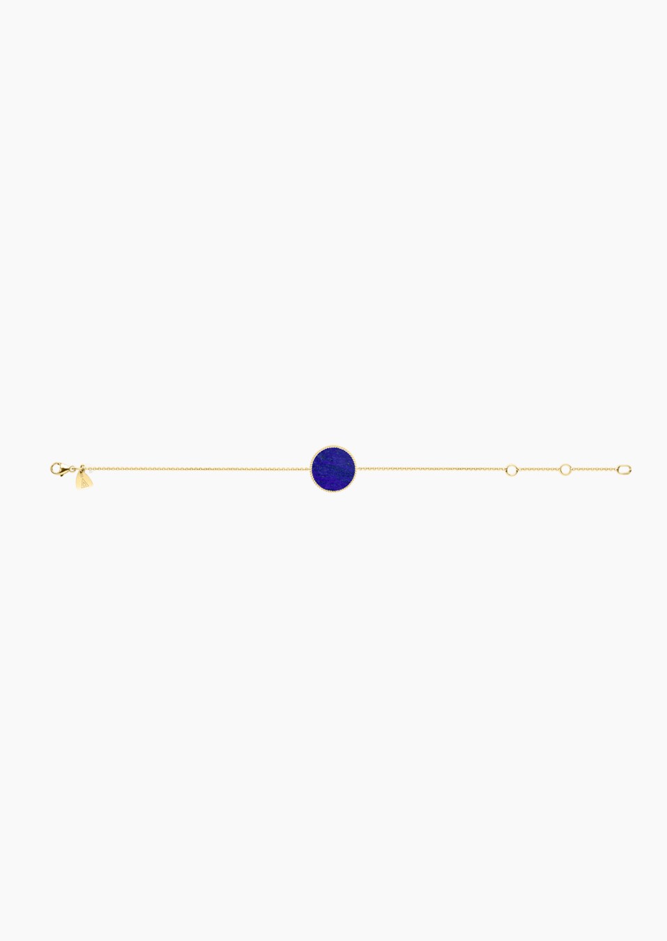 Colette Lune Perlée bracelet in gold and lapis lazuli / Lepage