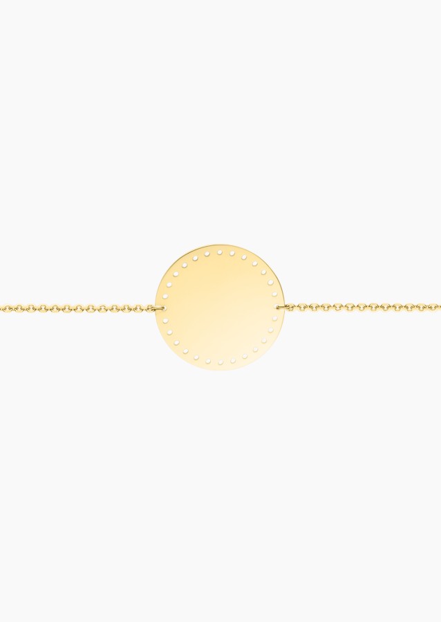 
                                                                                    Colette Cotillon bracelet in gold / Lepage
                                                                            