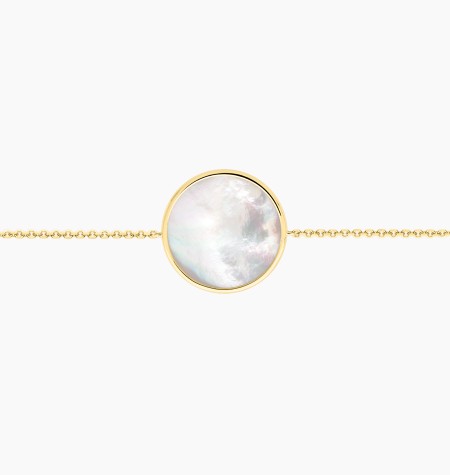 
                                                                                    Bracelet Colette Lune en or et nacre blanche / Lepage
                                                                            