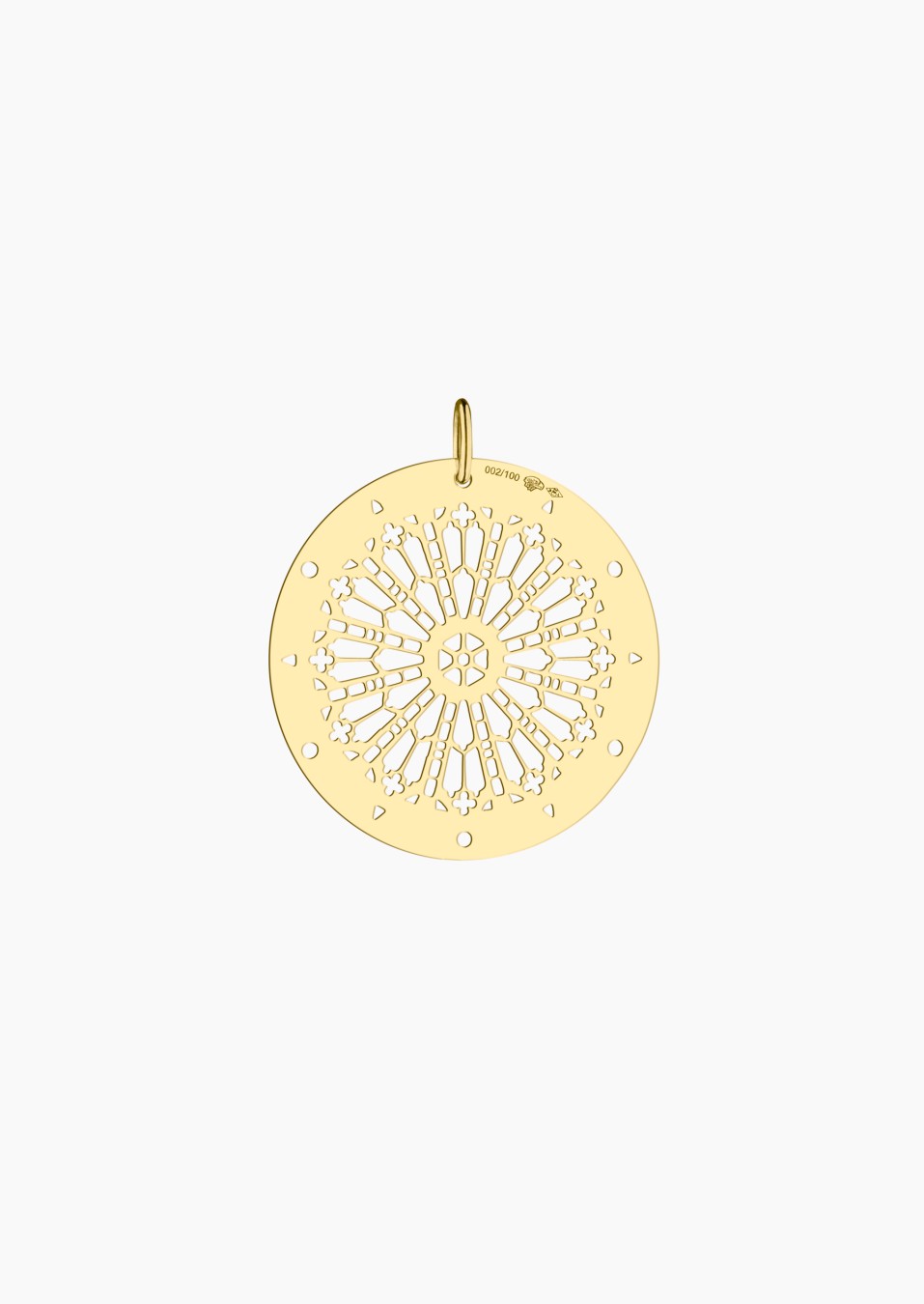 Colette 10 ans medal in yellow gold / Lepage