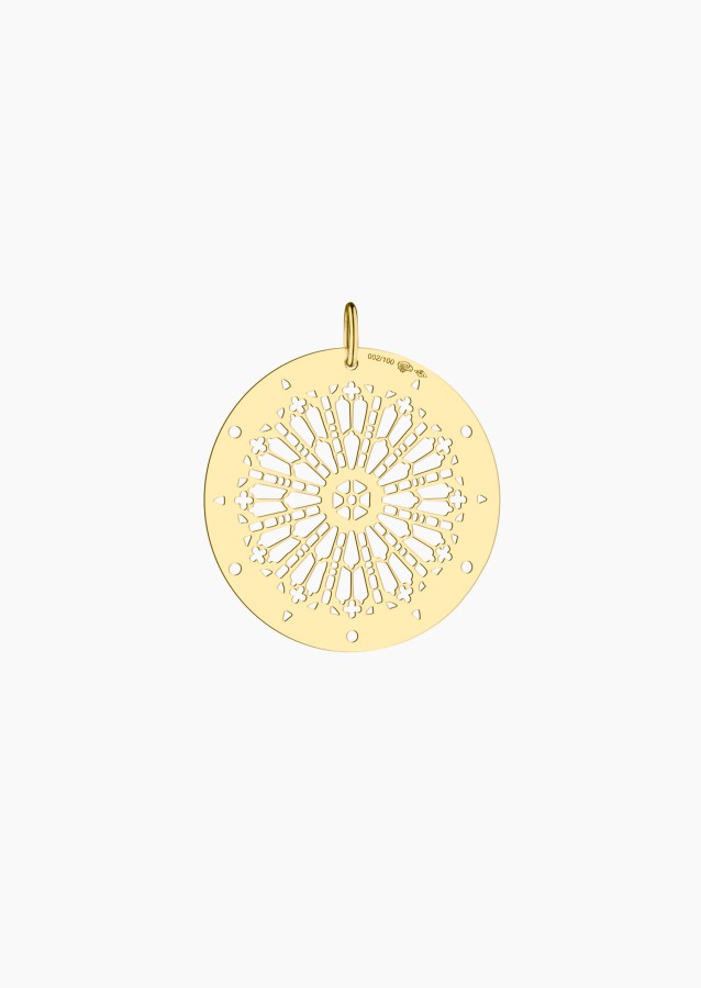Colette 10 ans medal in yellow gold / Lepage