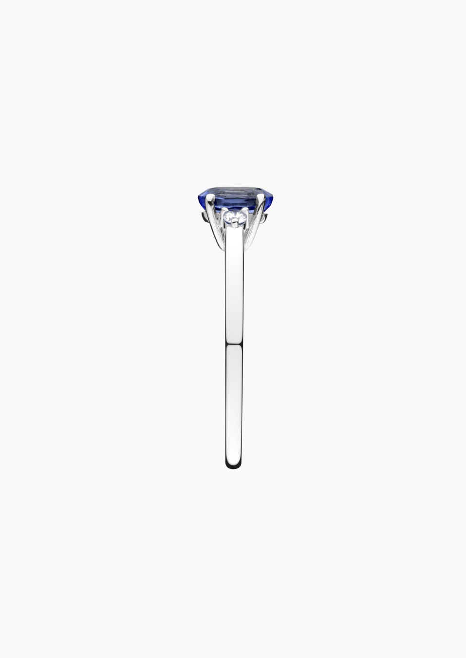 Romeo ring in gold, sapphire and diamonds / Lepage Romeo ring in gold, sapphire and diamonds / Lepage