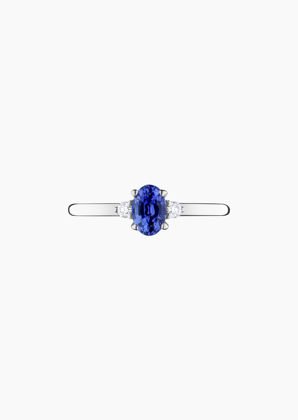 Romeo ring in gold, sapphire and diamonds / Lepage Romeo ring in gold, sapphire and diamonds / Lepage