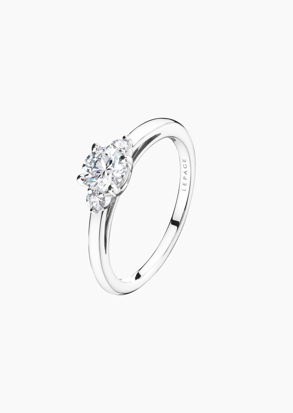 Passion ring in gold and diamonds / Lepage