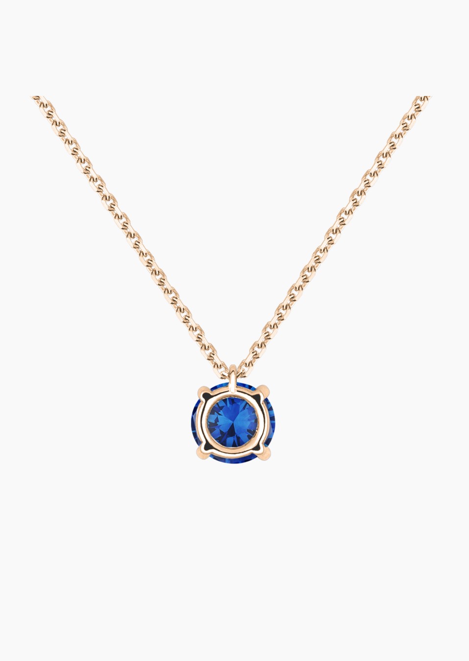Chéri necklace in gold and sapphire / Lepage