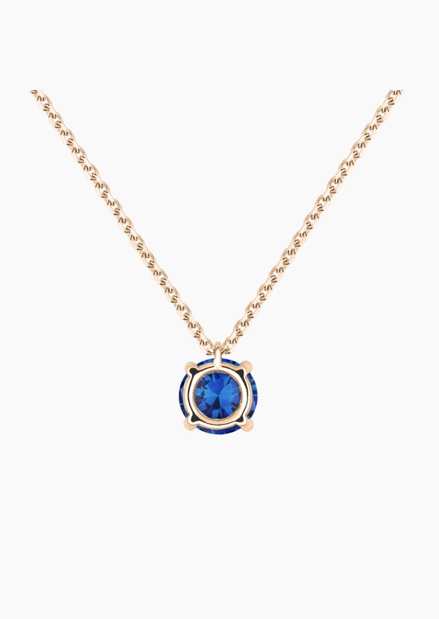 Chéri necklace in gold and sapphire / Lepage