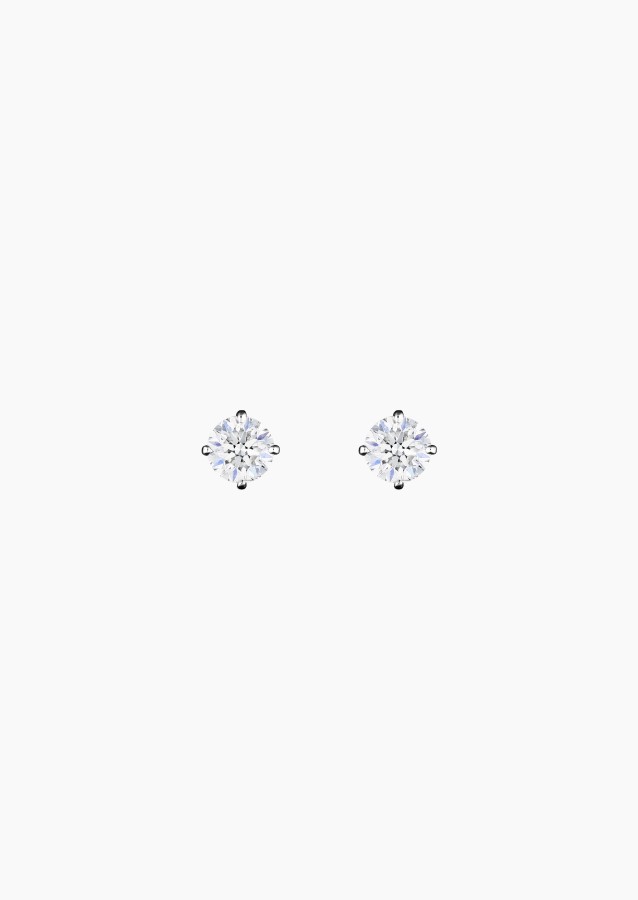 Evidence earrings in gold and diamonds / Lepage