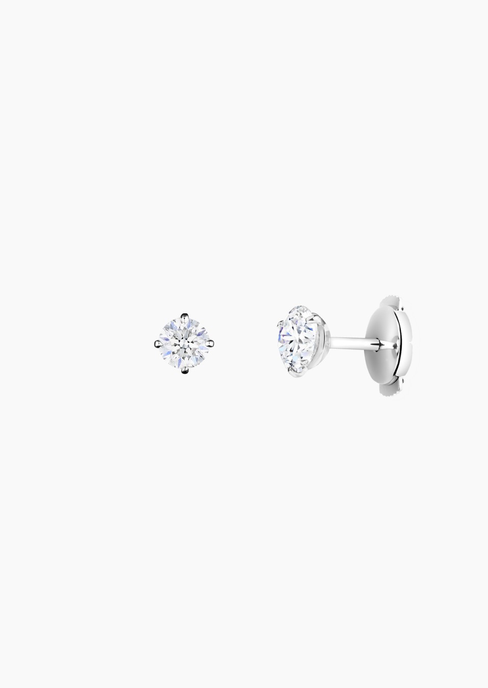 Evidence earrings in gold and diamonds / Lepage