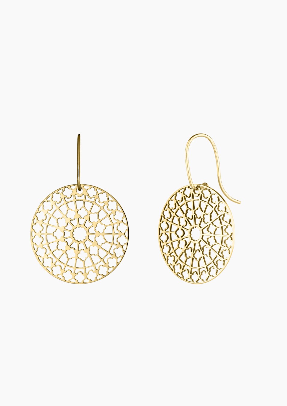 Colette Notre-Dame earrings in gold / Lepage