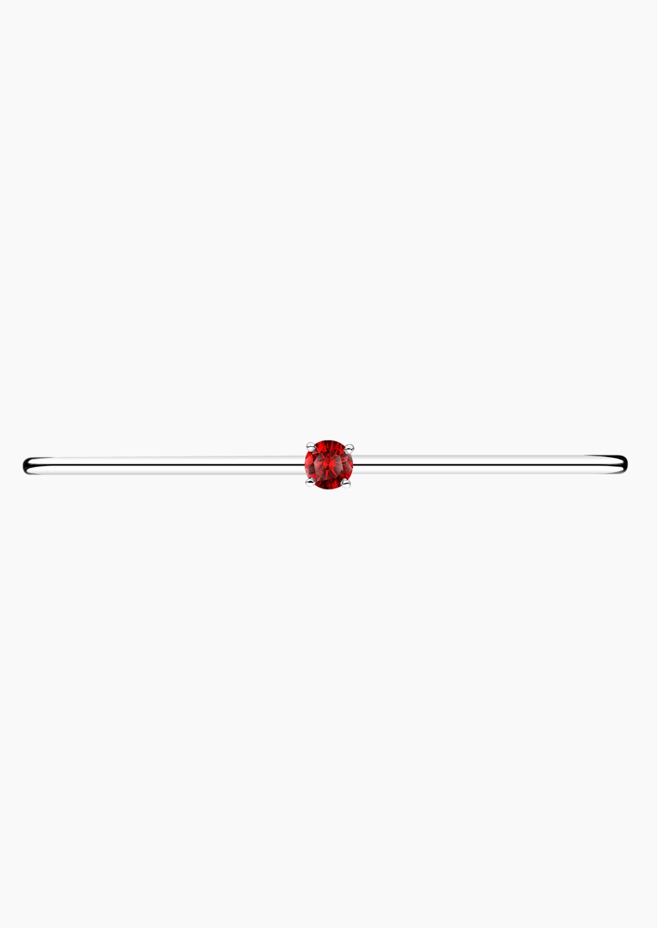 Bracelet Jonc flexible Pur en or et rubis / Lepage Bracelet Jonc flexible Pur en or et rubis / Lepage