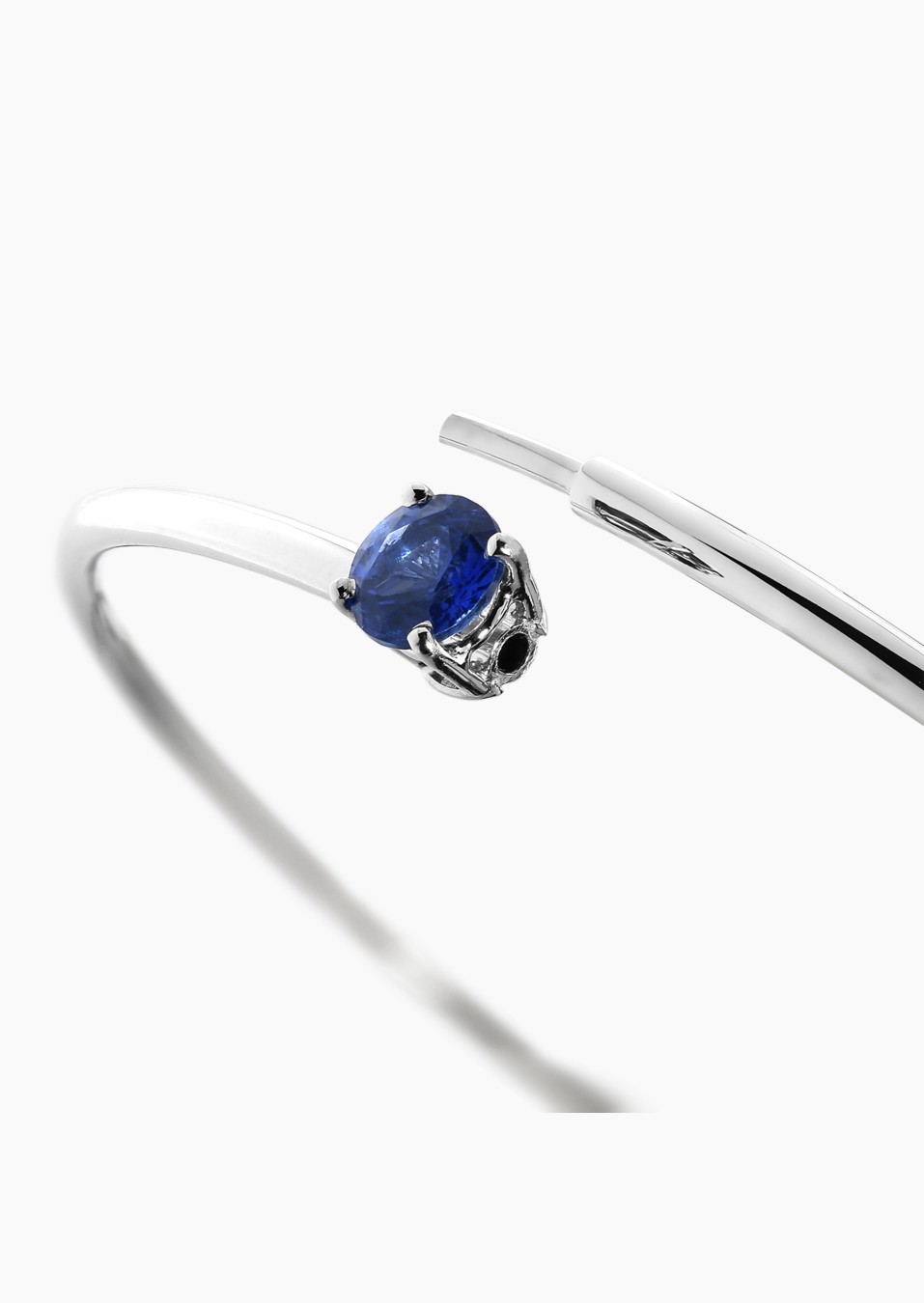 Bracelet Jonc flexible Pur en or et saphir / Lepage Bracelet Jonc flexible Pur en or et saphir / Lepage