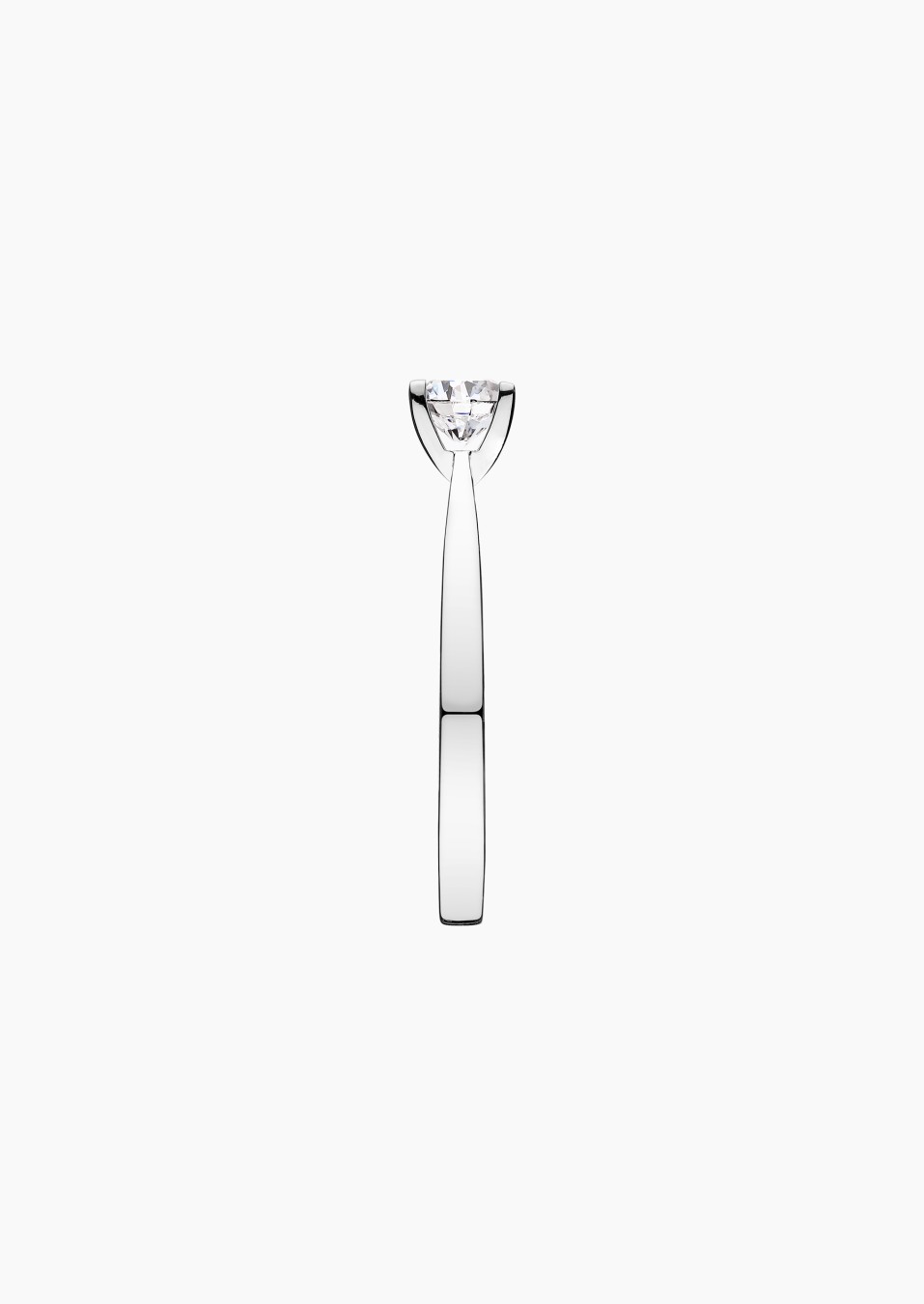 Solitaire Cupidon en or et diamant / Lepage Solitaire Cupidon en or et diamant / Lepage