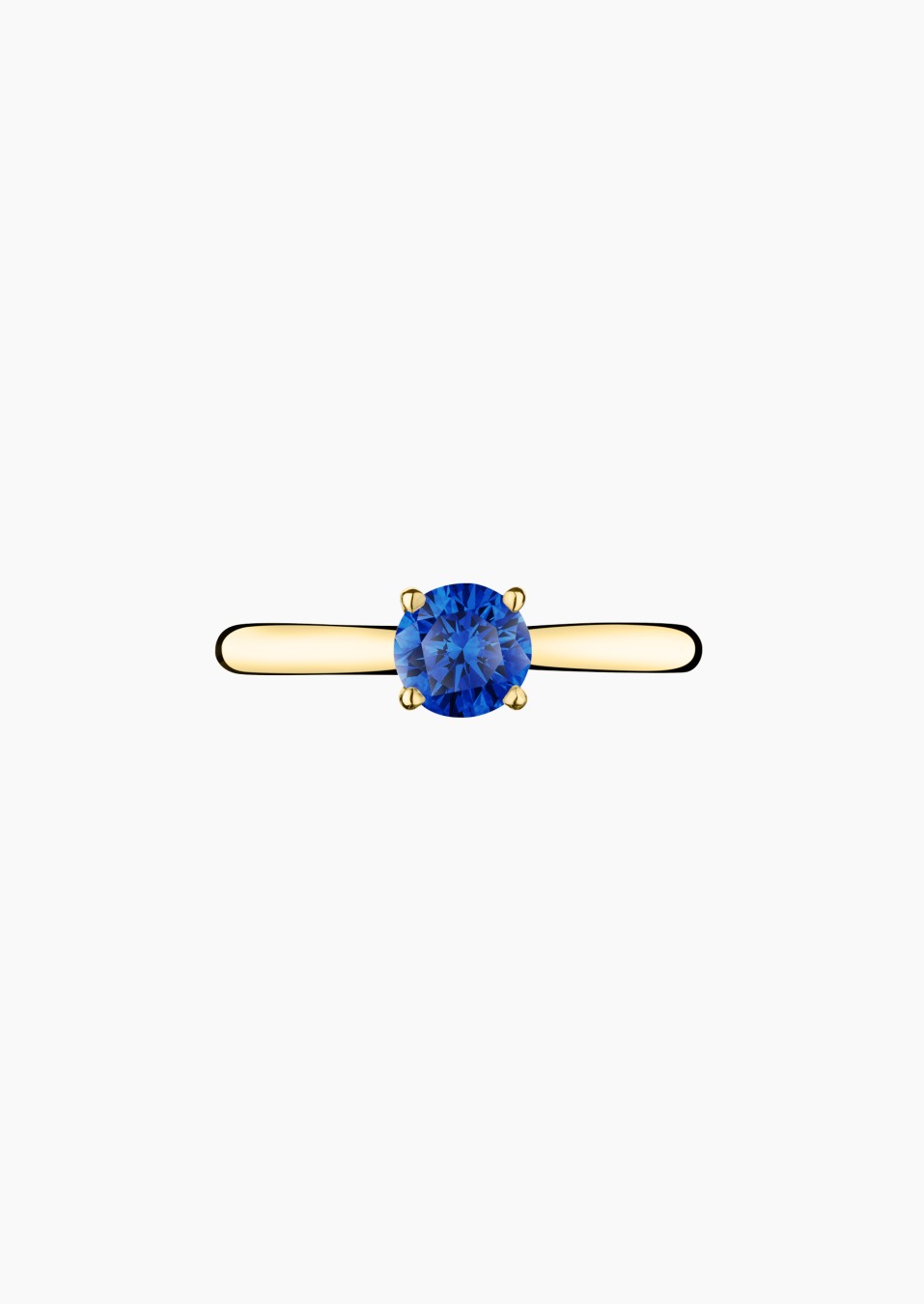 Solitaire Foudre en or et saphir / Lepage Solitaire Foudre en or et saphir / Lepage