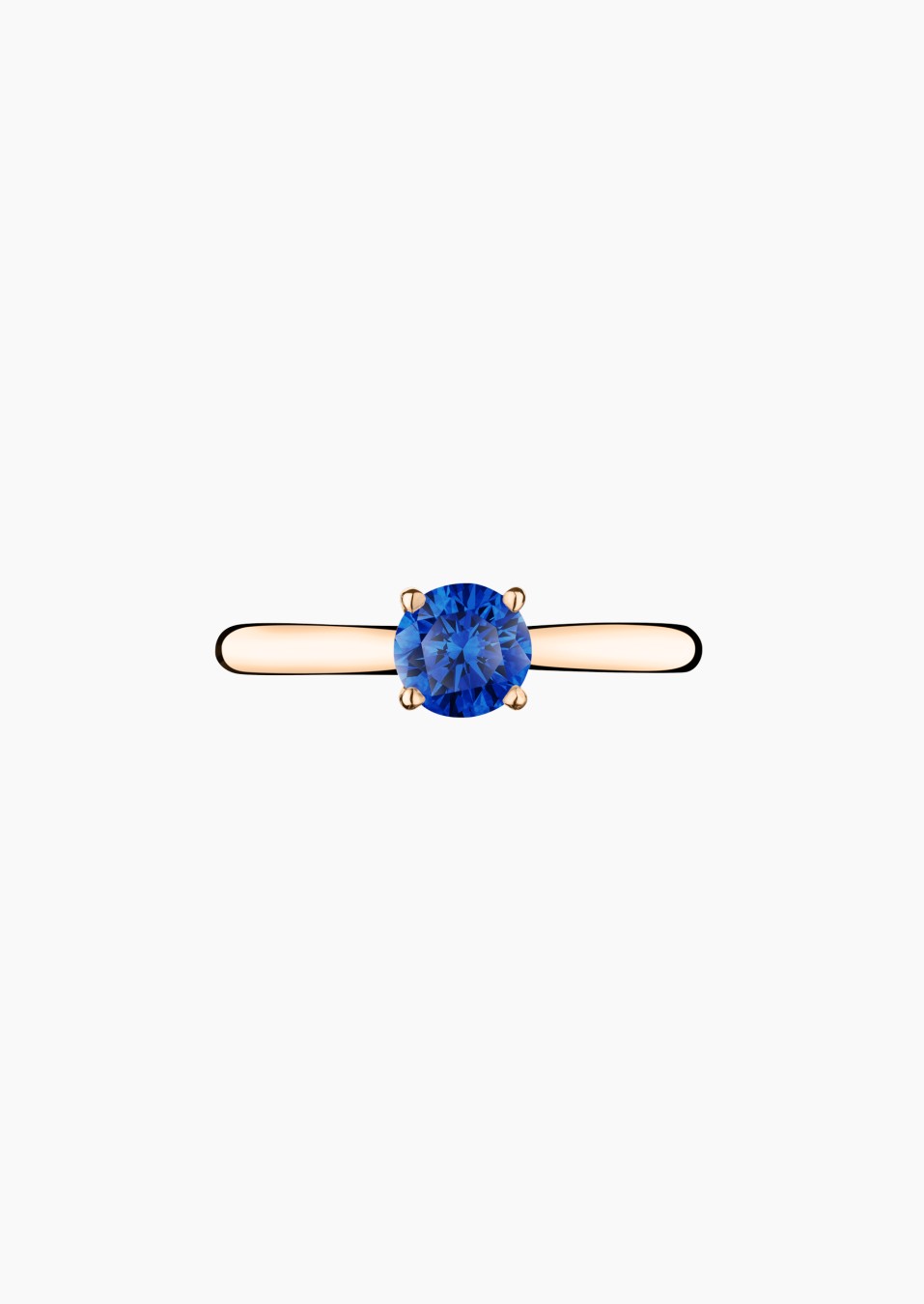 Solitaire Foudre en or et saphir / Lepage Solitaire Foudre en or et saphir / Lepage