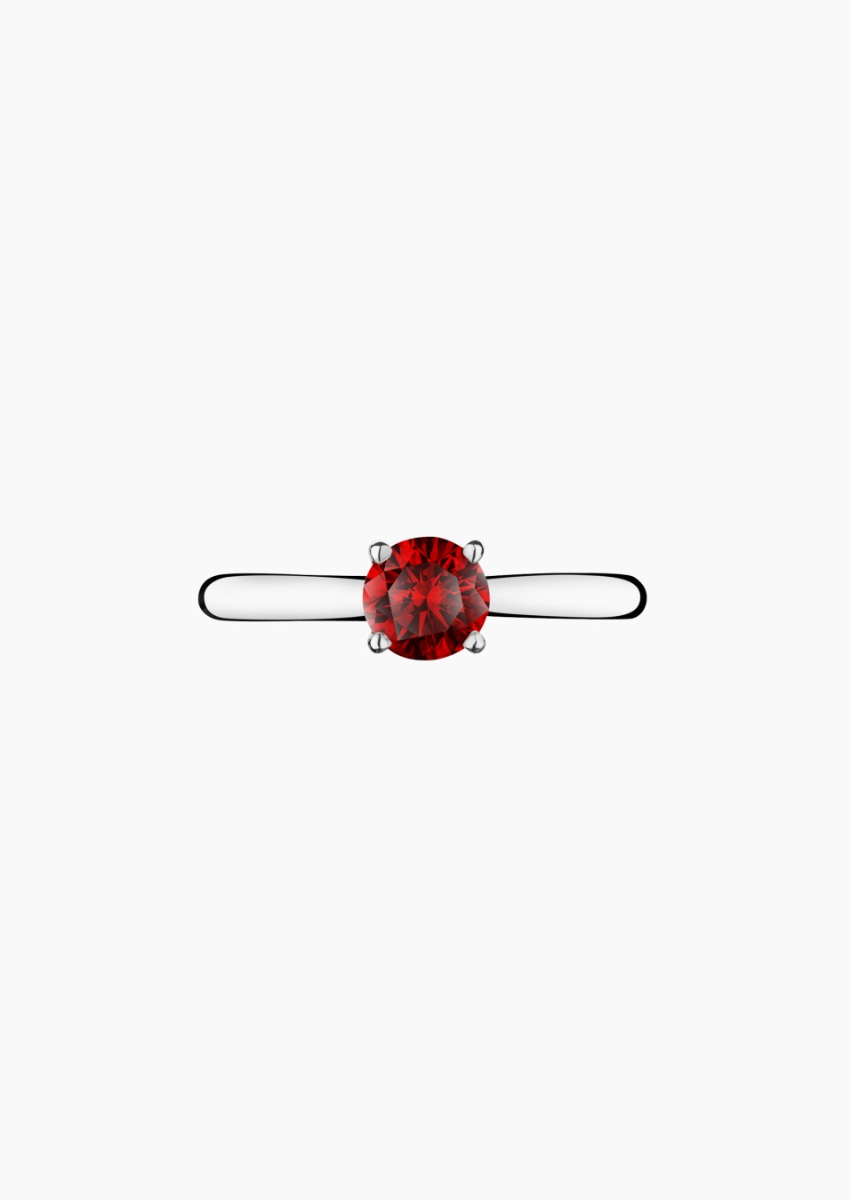 Solitaire Foudre en or et rubis / Lepage Solitaire Foudre en or et rubis / Lepage