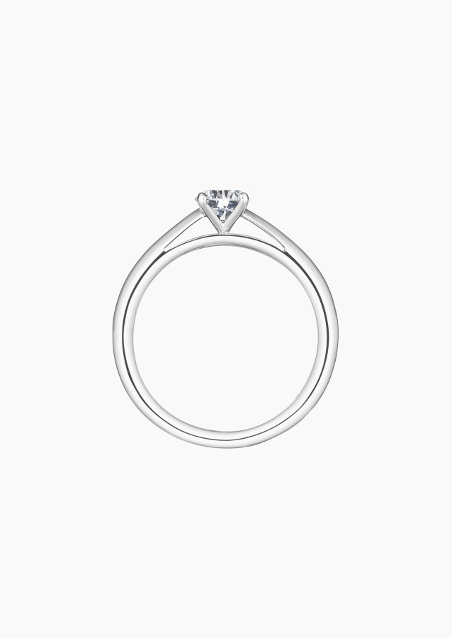 Promesse solitaire in gold and diamond / Lepage