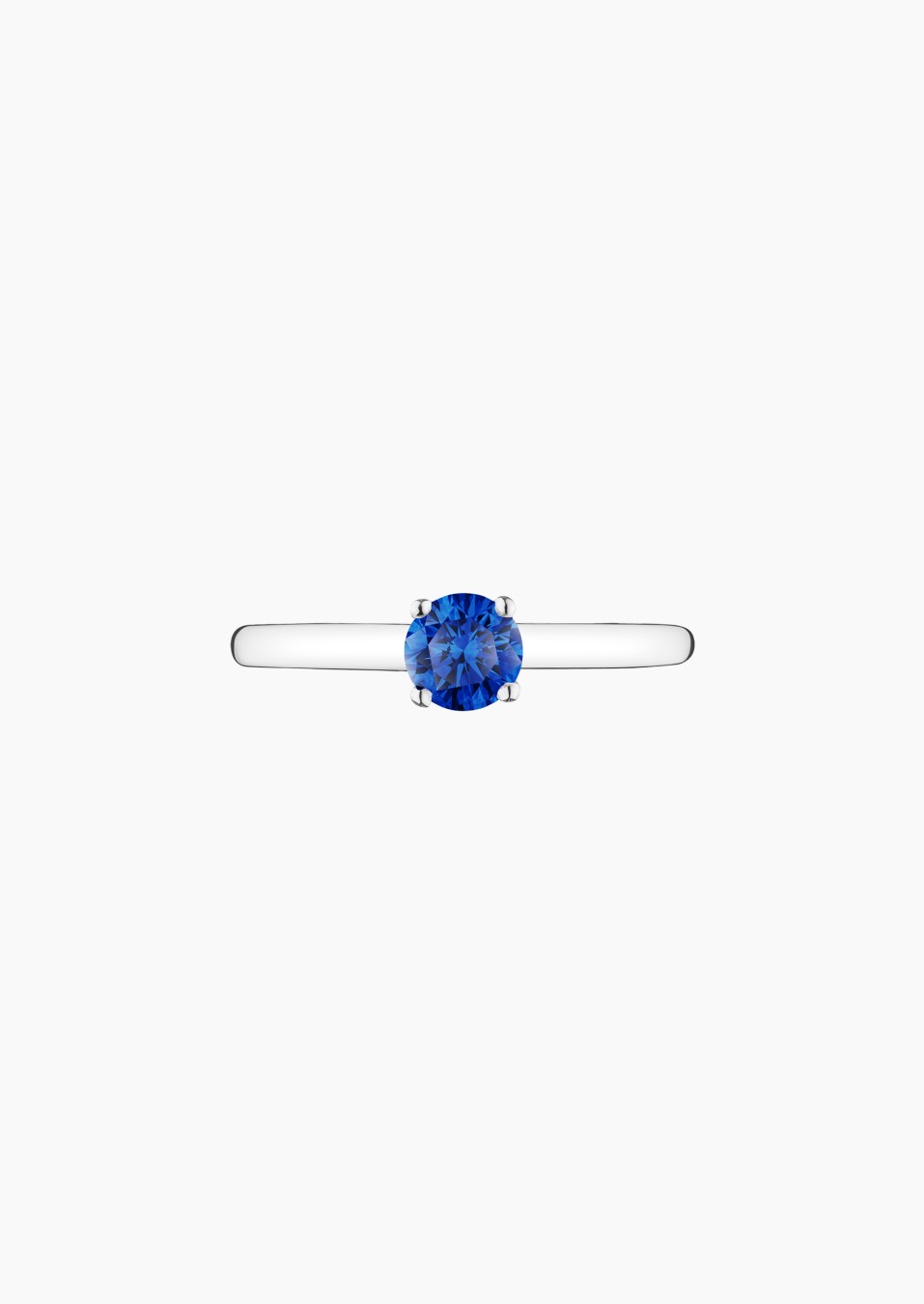 Promesse solitaire in gold and sapphire / Lepage Promesse solitaire in gold and sapphire / Lepage
