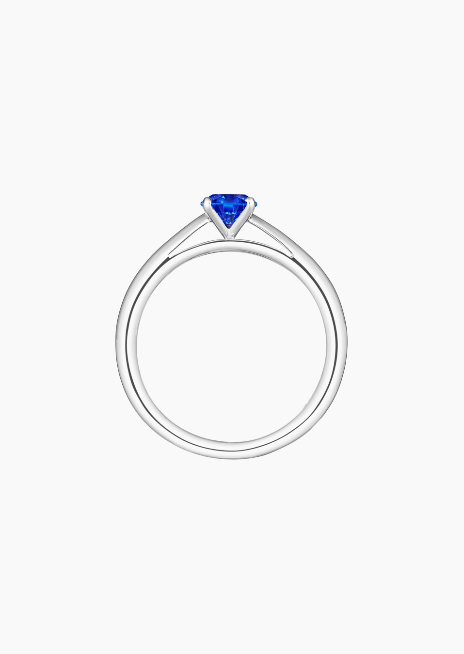 Promesse solitaire in gold and sapphire / Lepage Promesse solitaire in gold and sapphire / Lepage