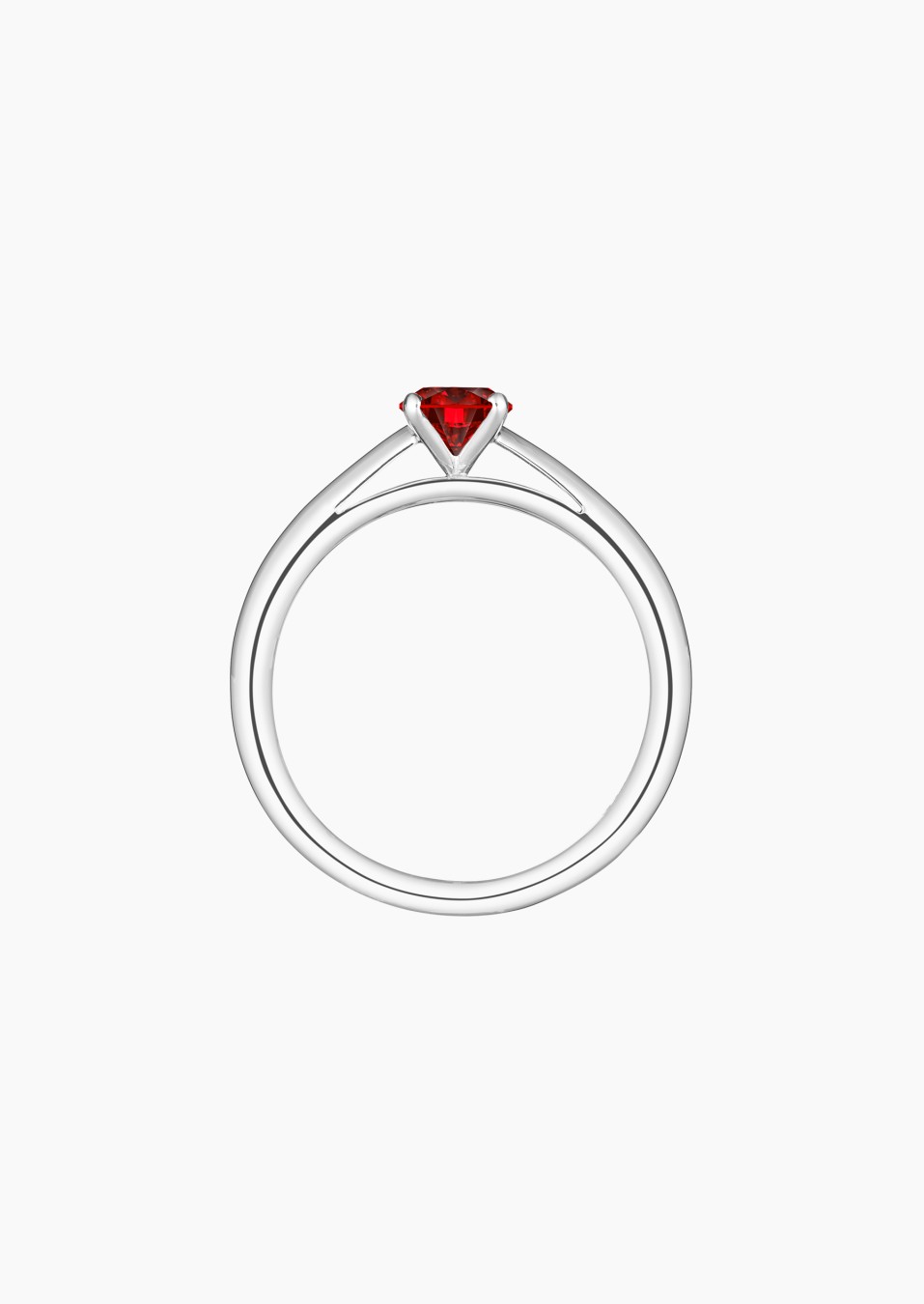 Promesse solitaire in gold and ruby / Lepage Promesse solitaire in gold and ruby / Lepage