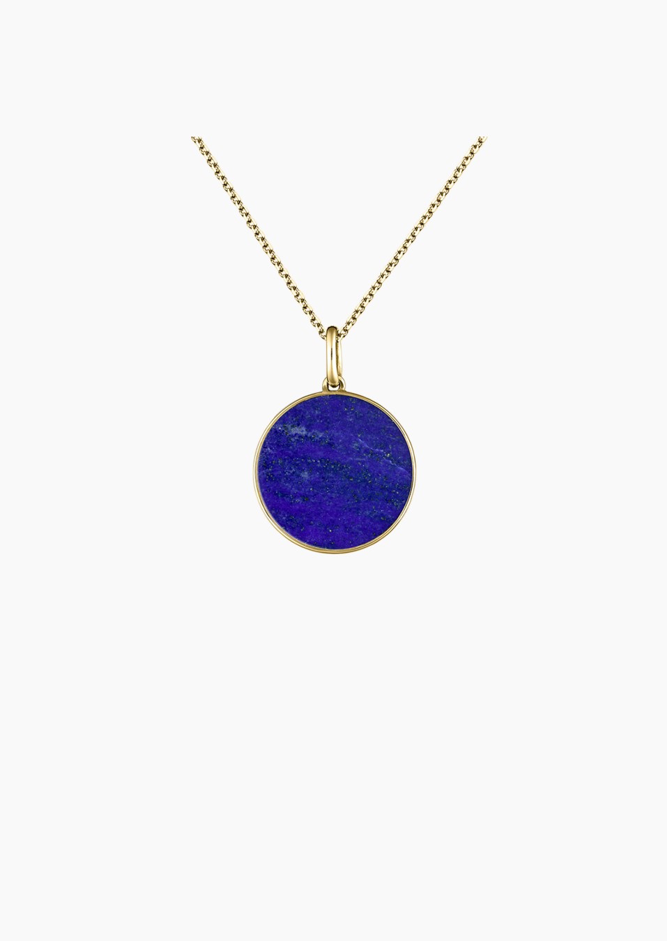 Colette Lune medal in gold and lapis lazuli / Lepage Colette Lune medal in gold and lapis lazuli / Lepage