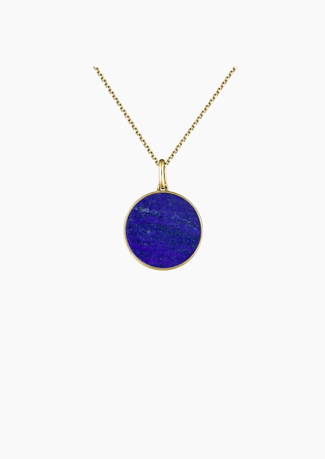 Colette Lune medal in gold and lapis lazuli / Lepage