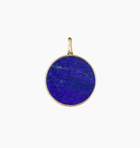 Colette Lune medal in gold and lapis lazuli / Lepage
