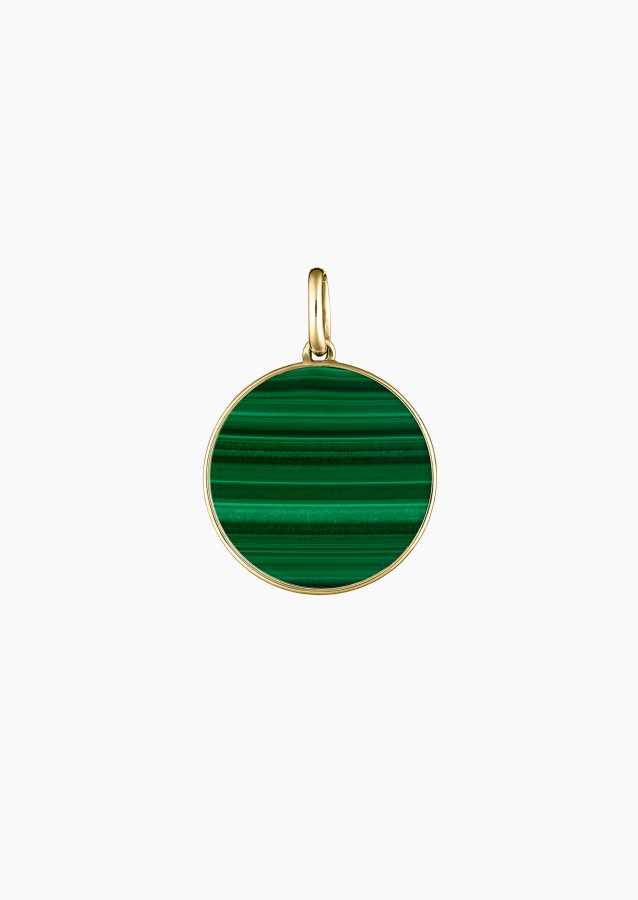 
                                                                                    Colette Lune medal in gold and malachite / Lepage
                                                                            