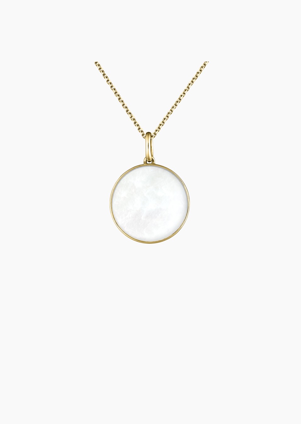 Colette Lune medal in gold and white mother-of-pearl / Lepage