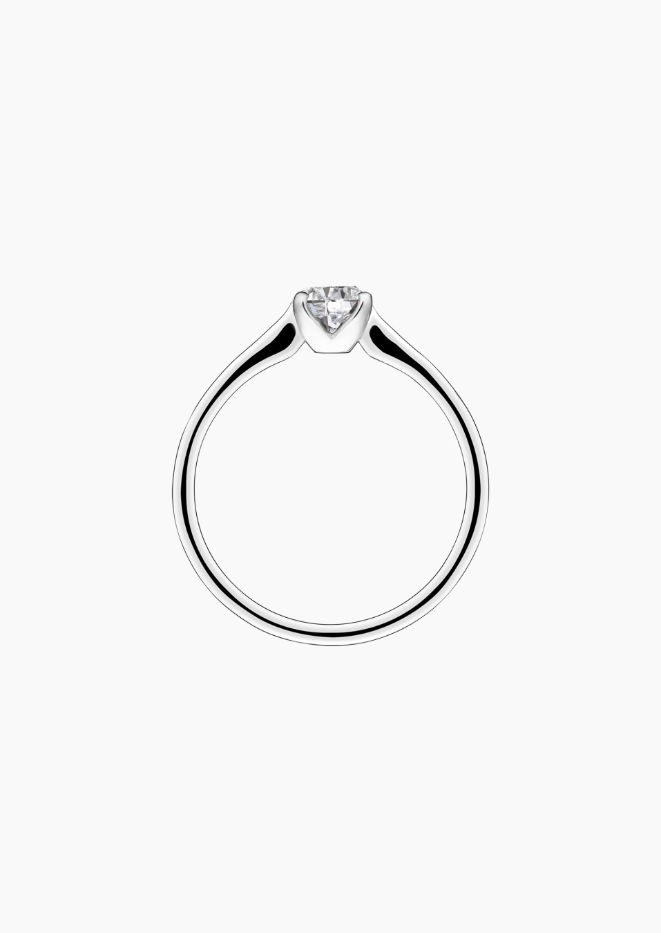 Desir solitaire in gold and diamonds / Lepage Desir solitaire in gold and diamonds / Lepage