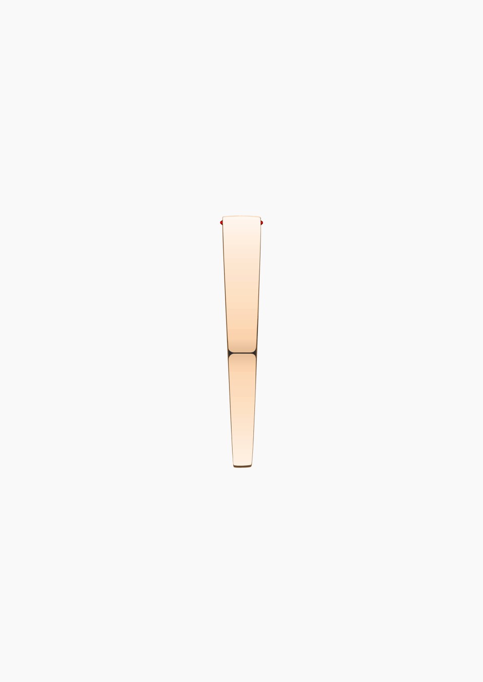 Audacieuse solitaire in gold and ruby / Lepage