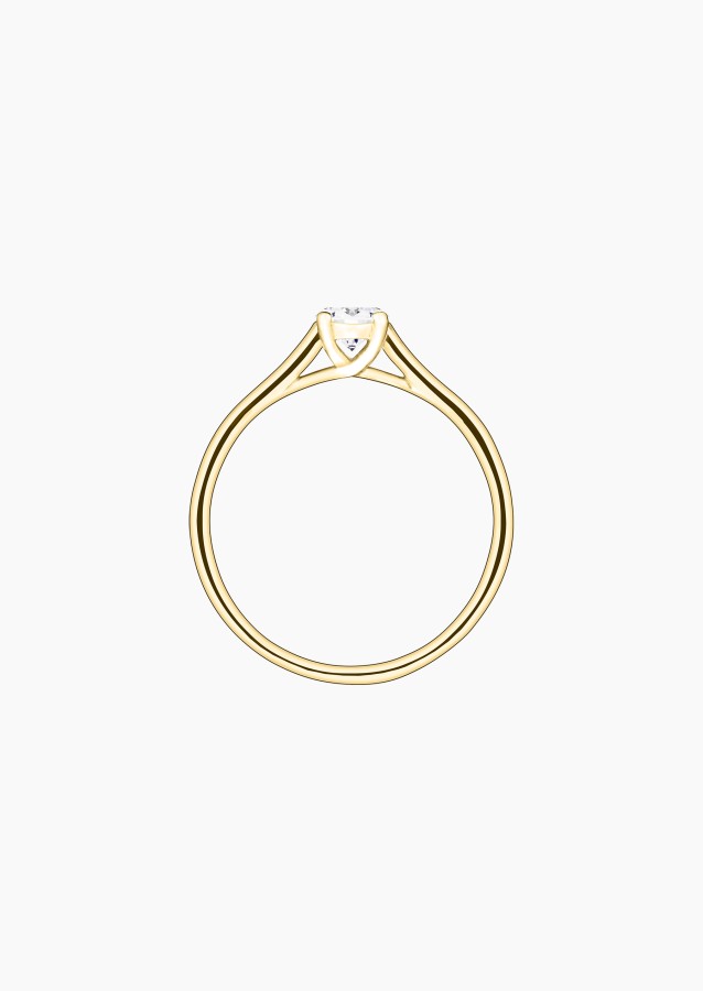 Solitaire Jackie en or et diamant / Lepage