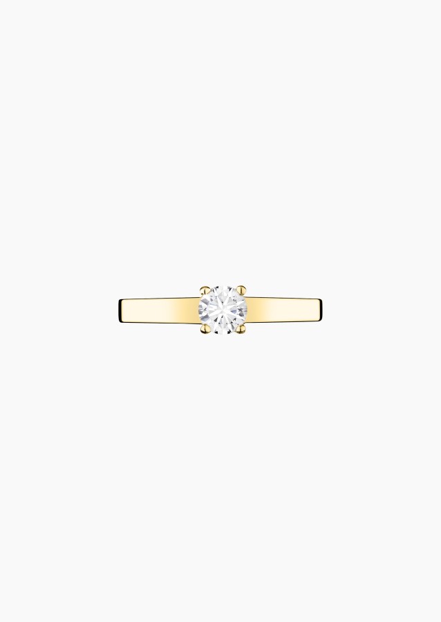 Solitaire Jackie en or et diamant / Lepage