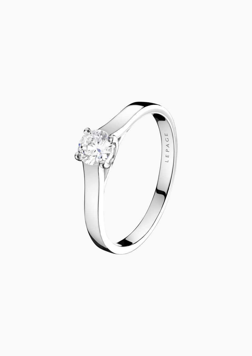 Solitaire Jackie en or et diamant / Lepage