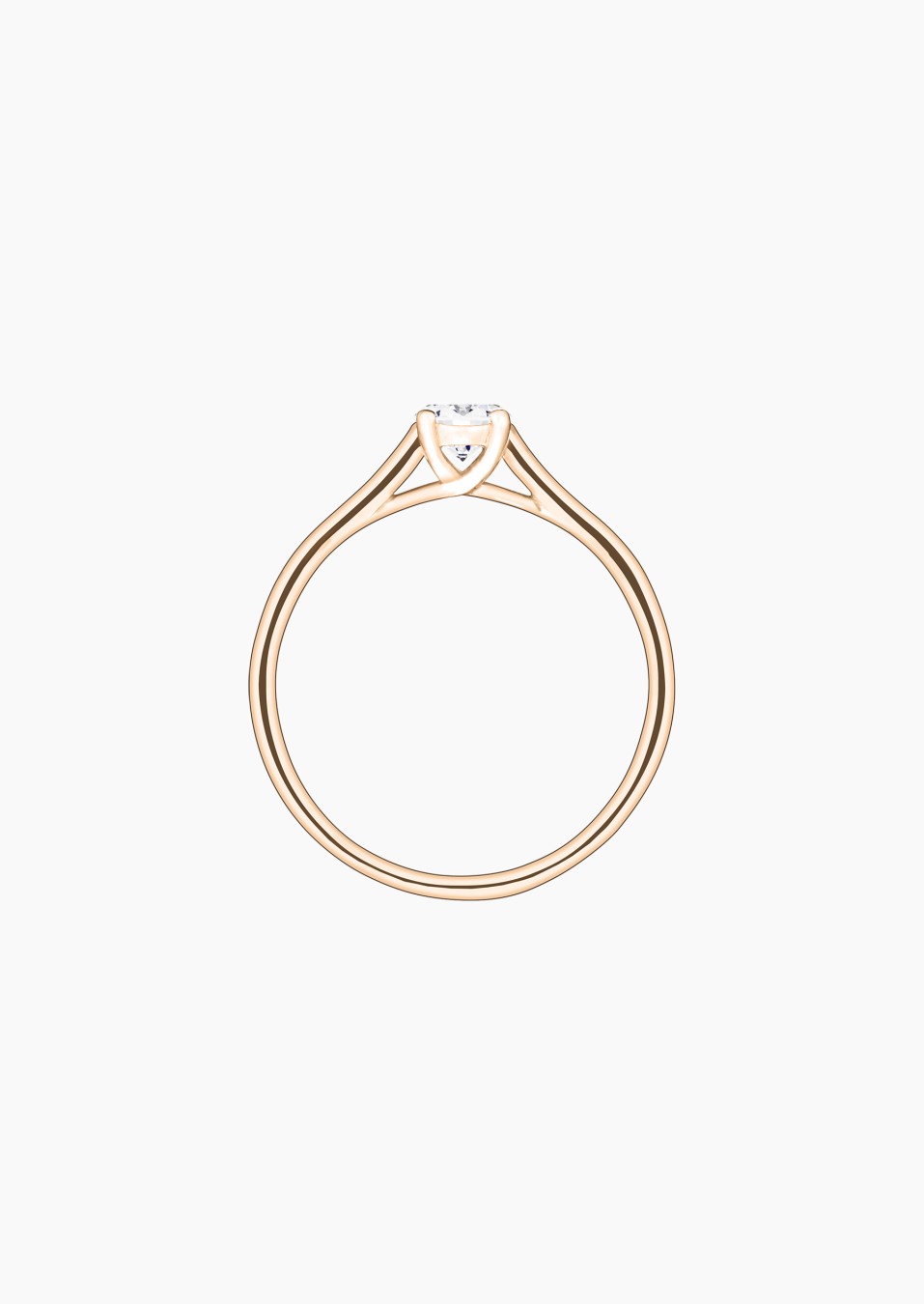 Solitaire Jackie en or et diamant / Lepage