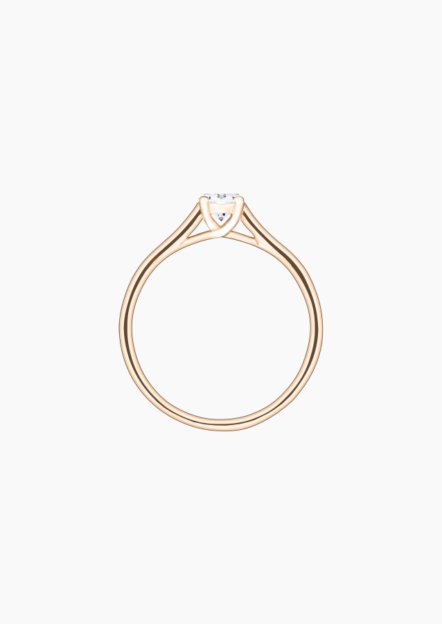 Solitaire Jackie en or et diamant / Lepage