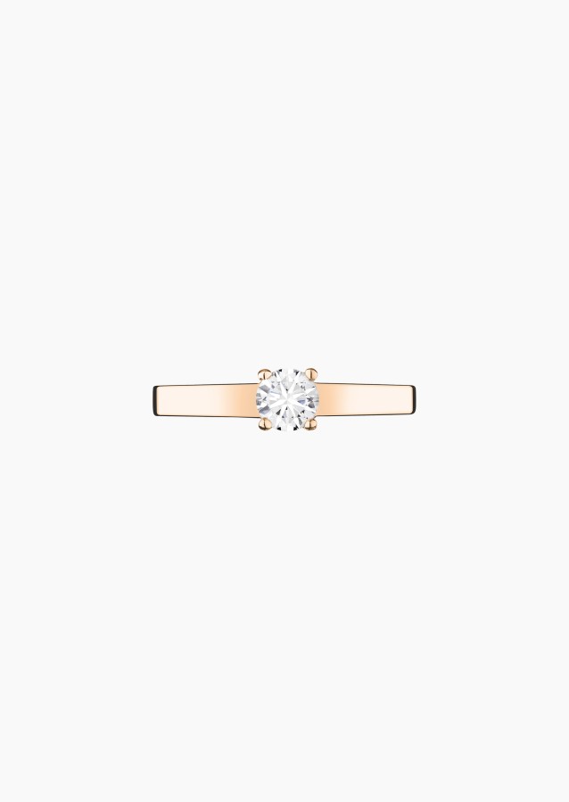 Solitaire Jackie en or et diamant / Lepage