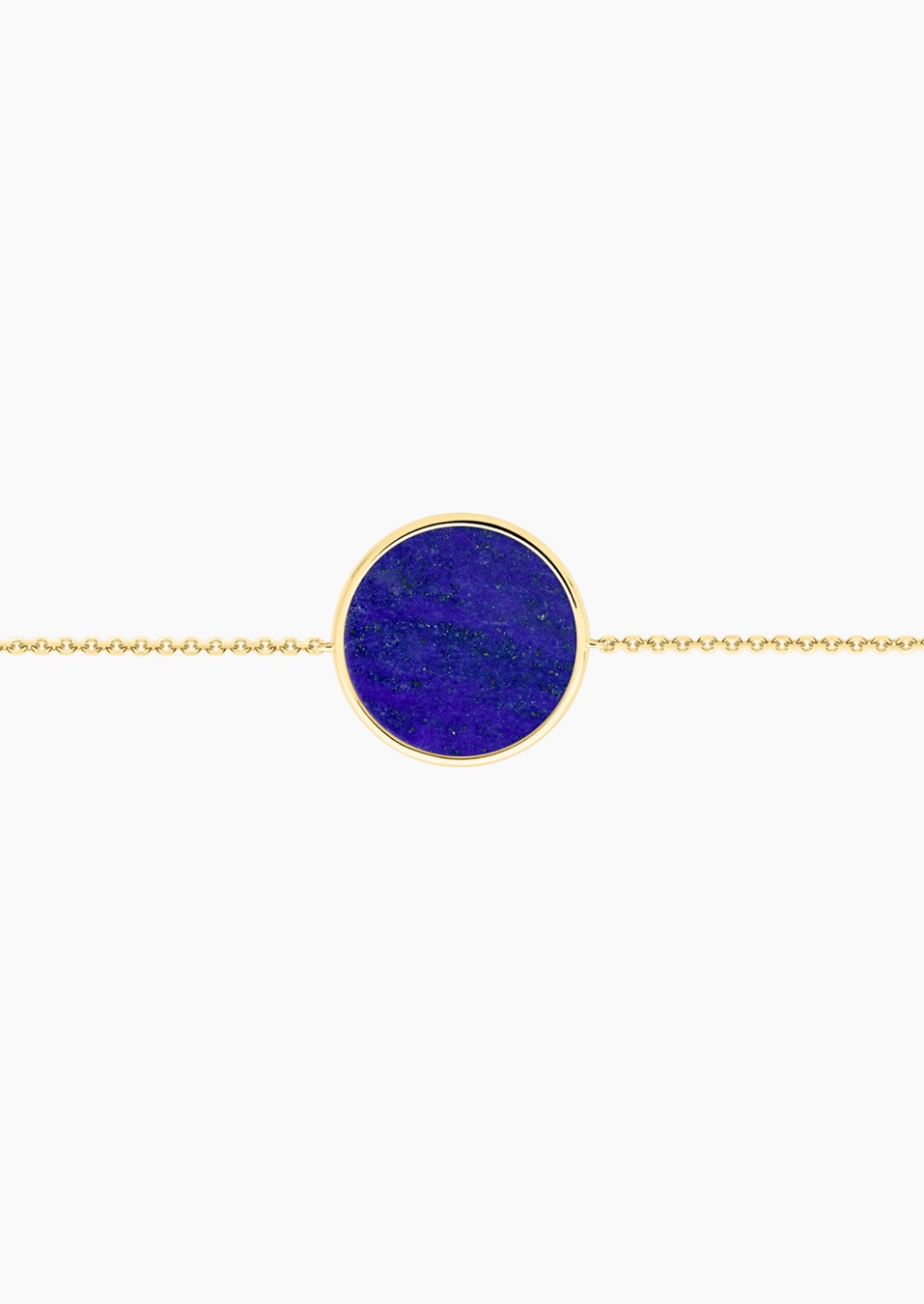 Bracelet Colette Lune en or et lapis lazuli / Lepage