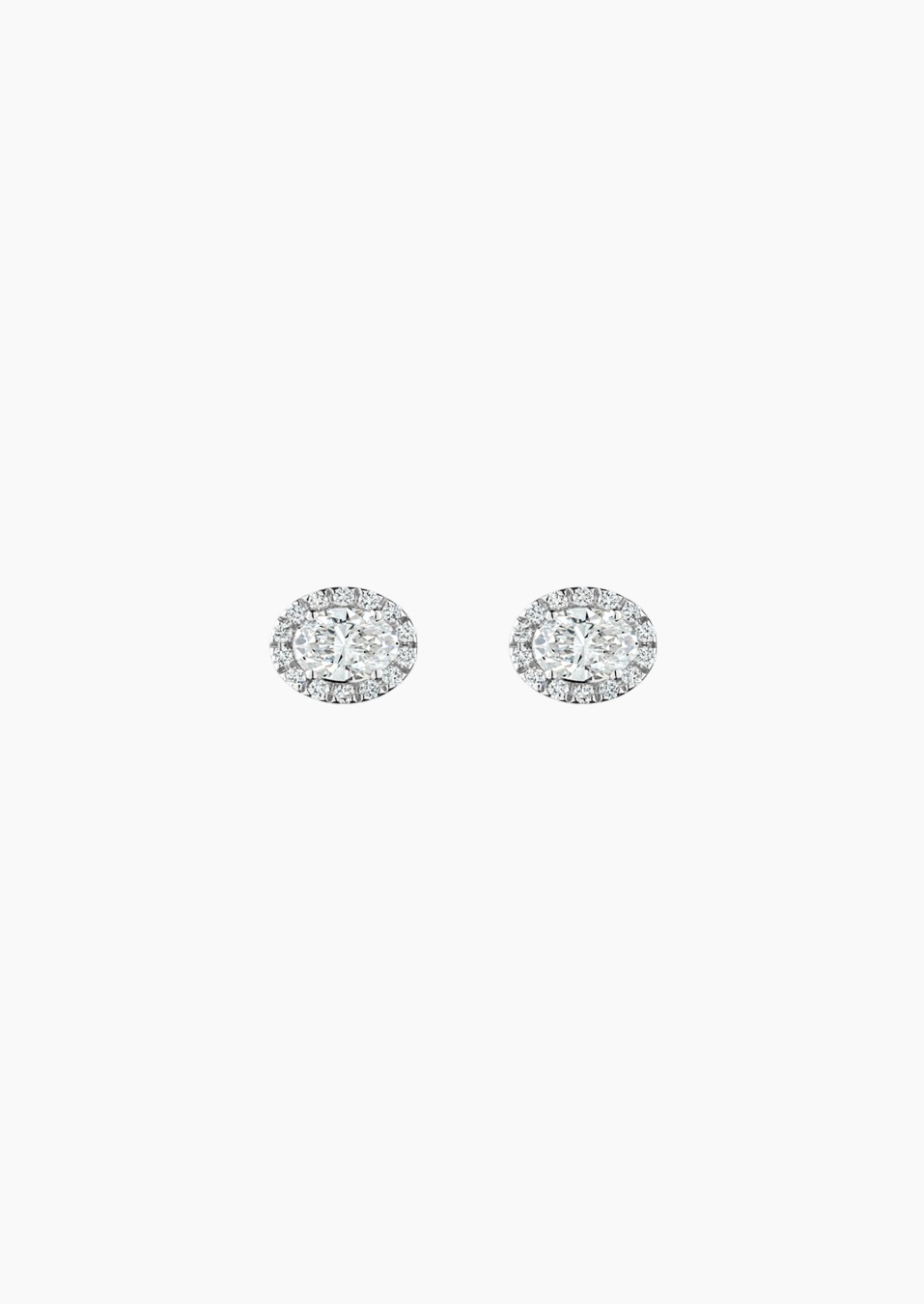 Eleanor earrings in gold and diamonds / Lepage