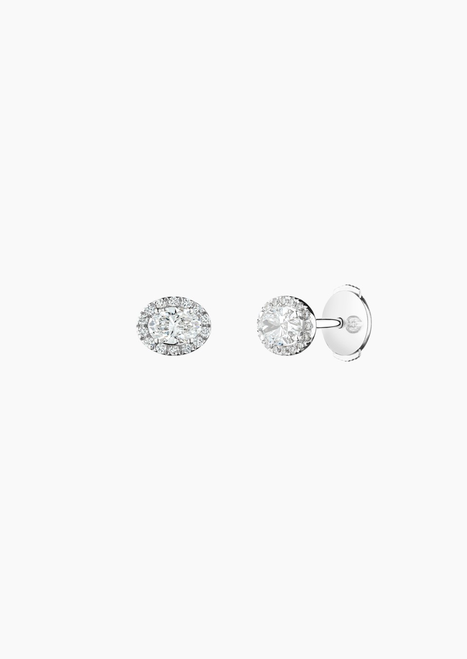 Eleanor earrings in gold and diamonds / Lepage