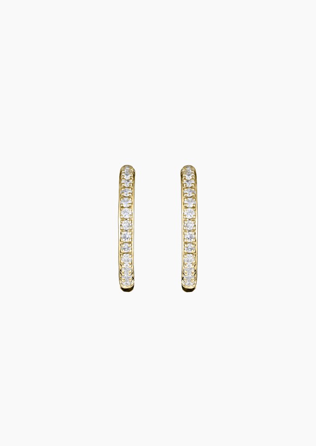 Demoiselle earrings in gold and diamonds / Lepage