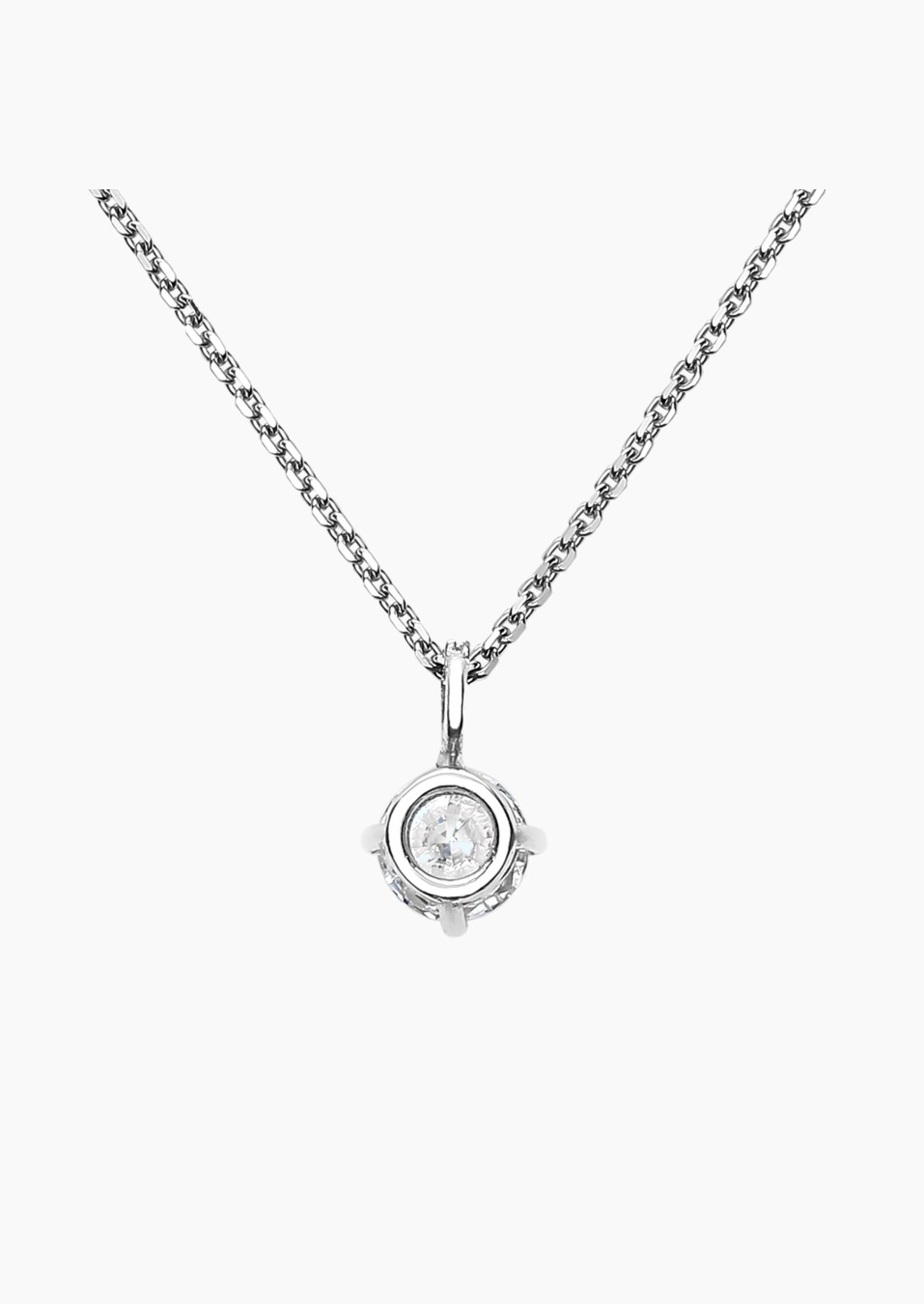 Flirt necklace in gold and diamonds / Lepage