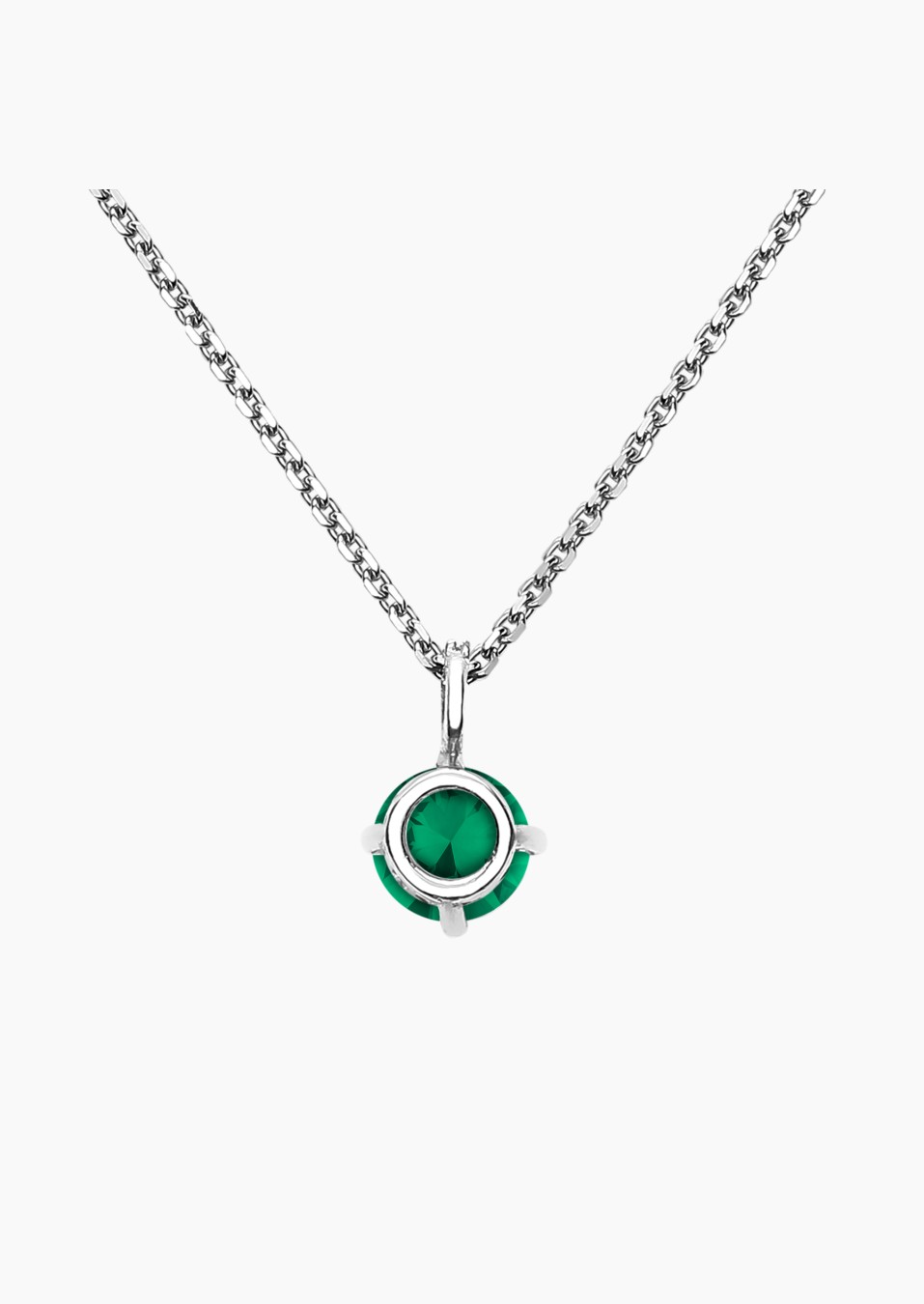 Flirt necklace in gold, emerald and diamonds / Lepage Flirt necklace in gold, emerald and diamonds / Lepage