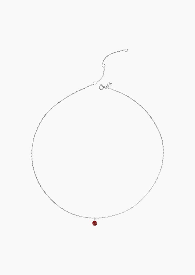 Collier Flirt en or, rubis et diamants / Lepage