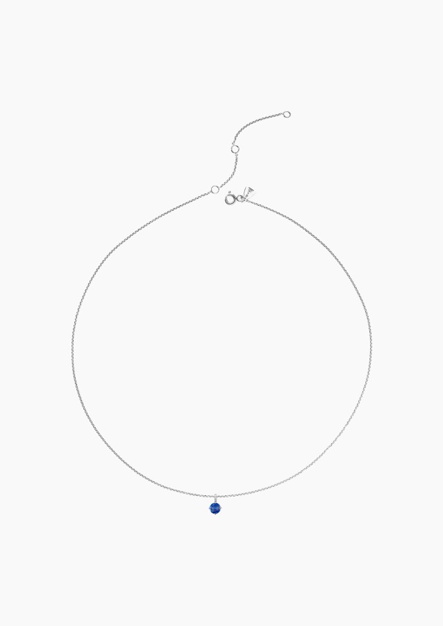 Collier Flirt en or,  saphir et diamants/ Lepage