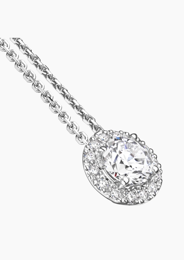 Collier coquette en or et diamants / Lepage